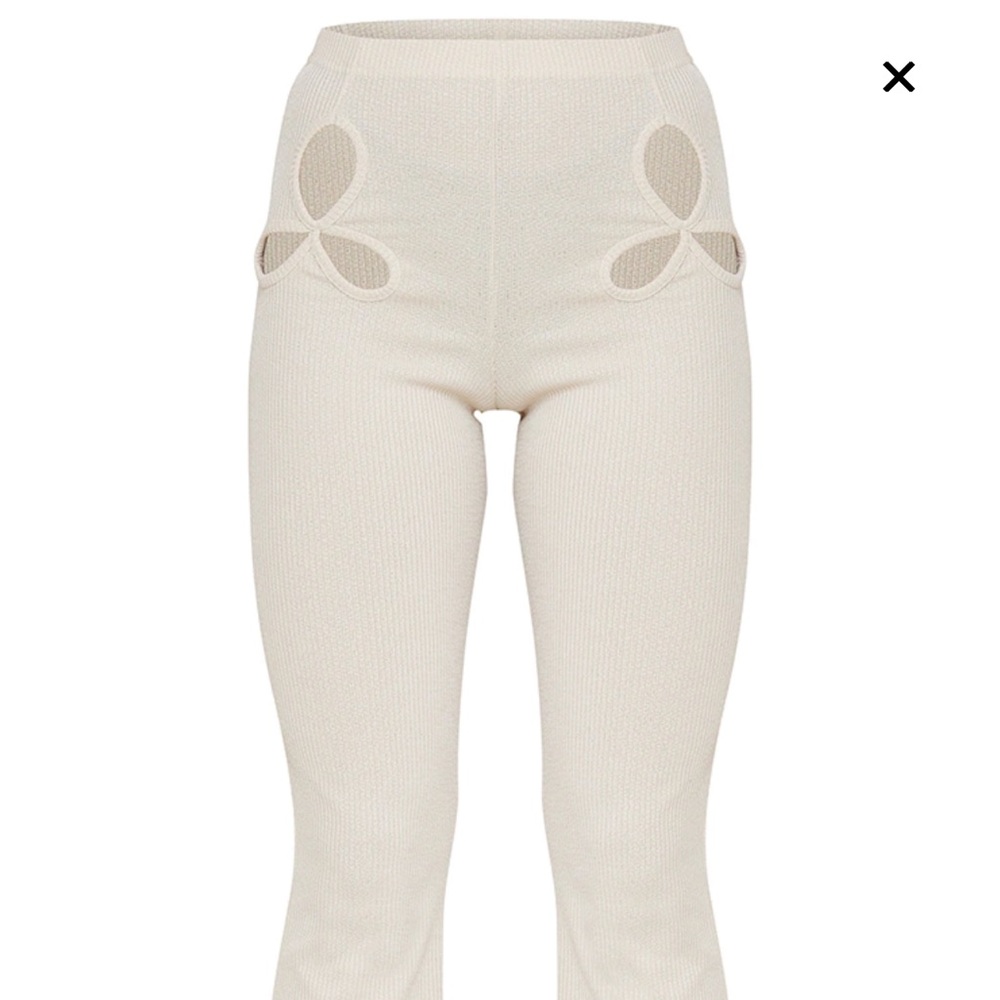 PLT Rib Cut Out Pants - Picture 5 of 5
